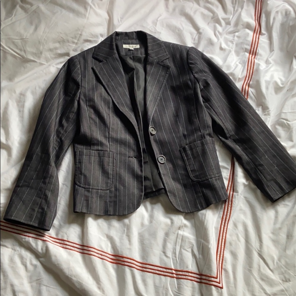 Striped Blazer